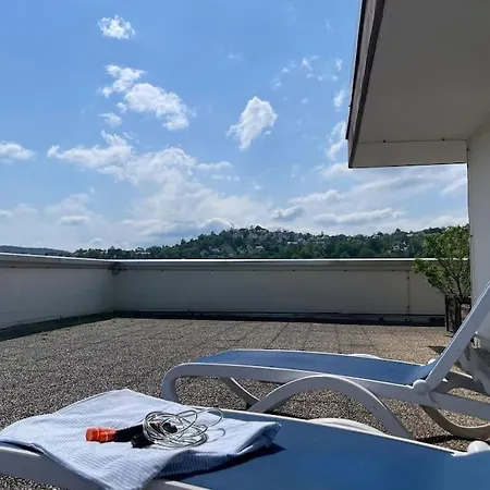 アパート Stuttgart-west Balkon, Panorama シュトゥットガルト