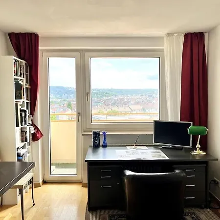 Stuttgart-west Balkon, Panorama Apartament *